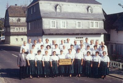 Gemischter Chor 1891 Alterk�lz im Jahre 1990